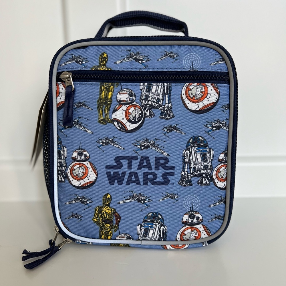 NEW Pottery Barn Kids Star Wars Droid Lunch Box